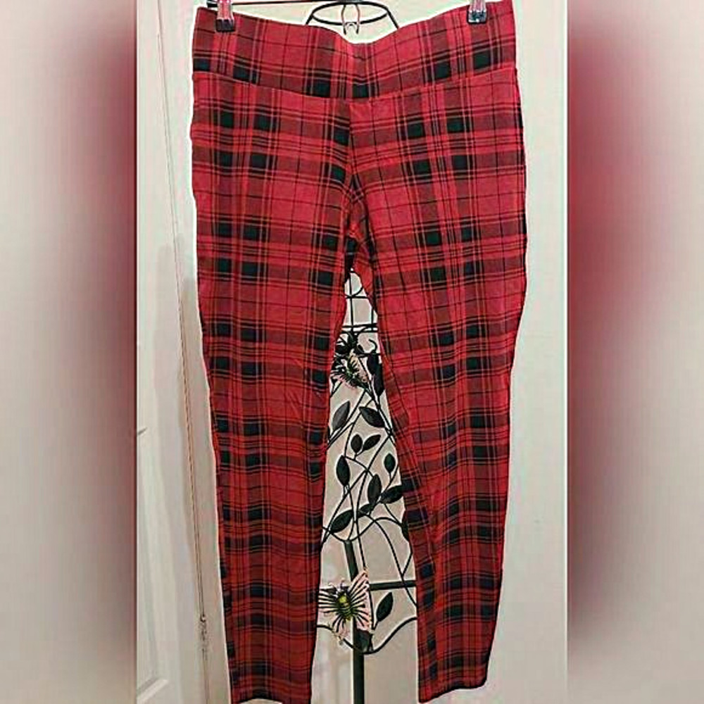 Plaid‎ legging